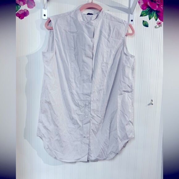 Áspesi Mandarini Eoli Sieevelas Shirt Sz 40 - Picture 1 of 6